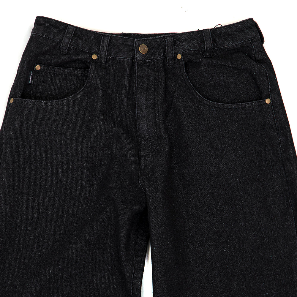 Baggy Denim Pant (Black)