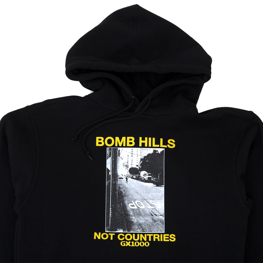Bomb Hills Hooded Sweatshirt (Black / Yellow)