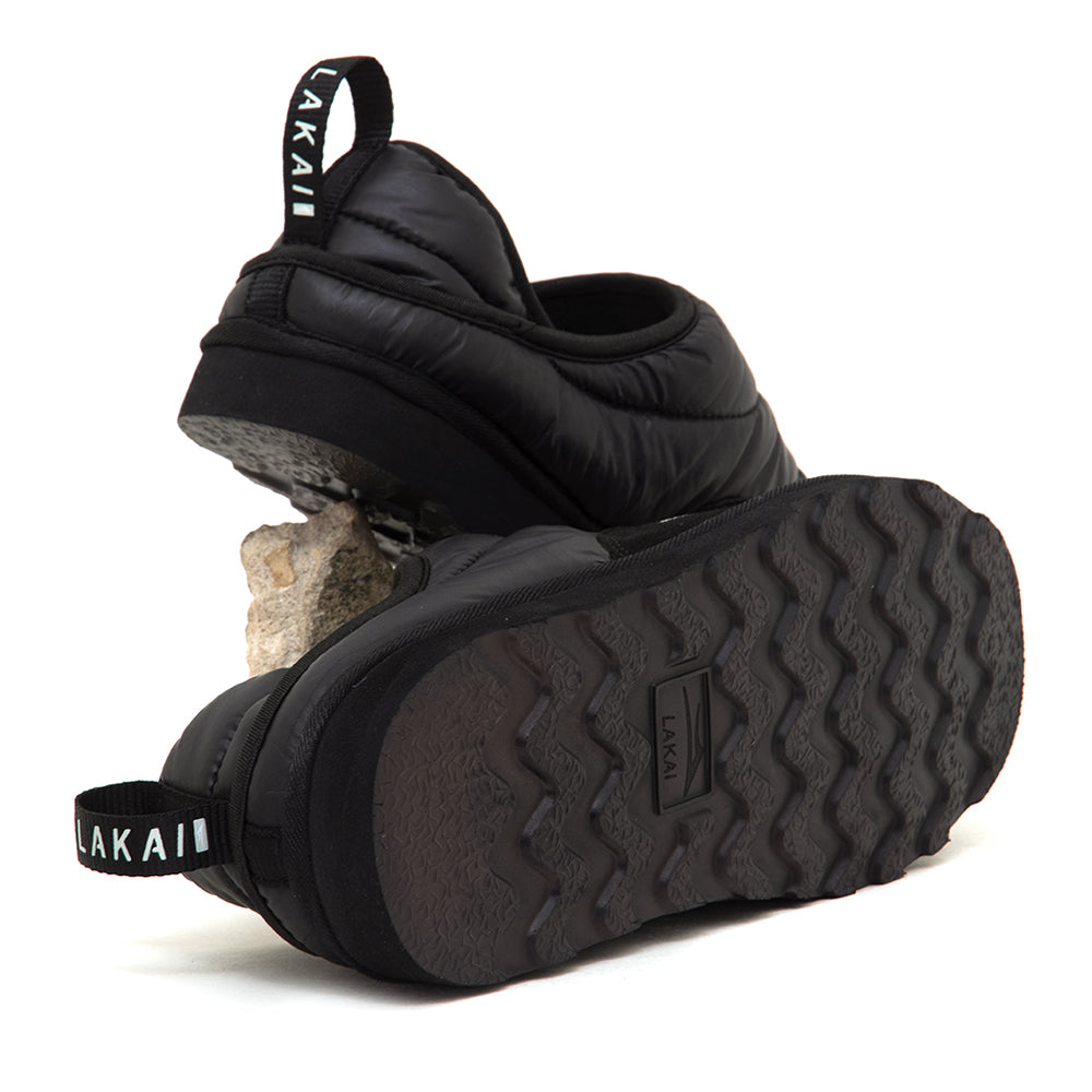 Owen Slipper (Black Nylon) (S)