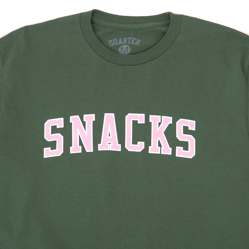 Snacks Varsity L/S Shirt (Olive Green)
