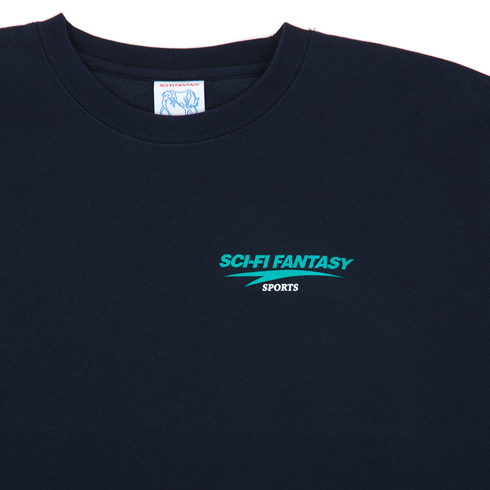 Sports Crewneck Sweatshirt (Navy)