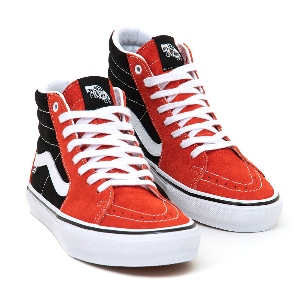 Skate Sk8-Hi (Red / Black) VBU