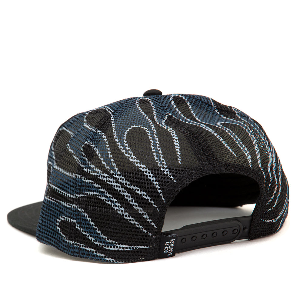 Biker Logo Snapback Hat (Black)