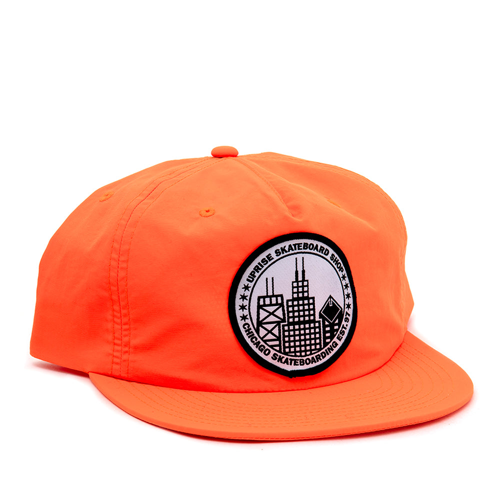 City Seal Nylon Snapback (Orange) – Uprise Skateshop