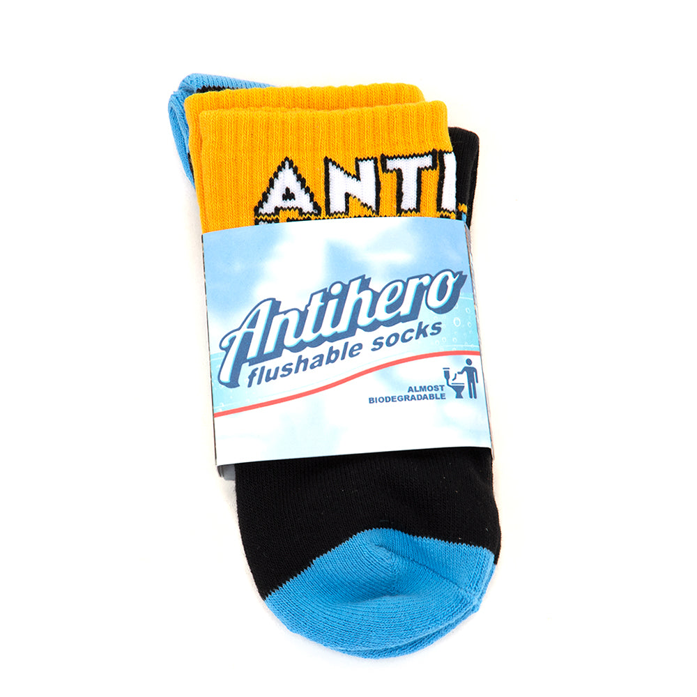 Road to Nowhere Crew Sock (Black)