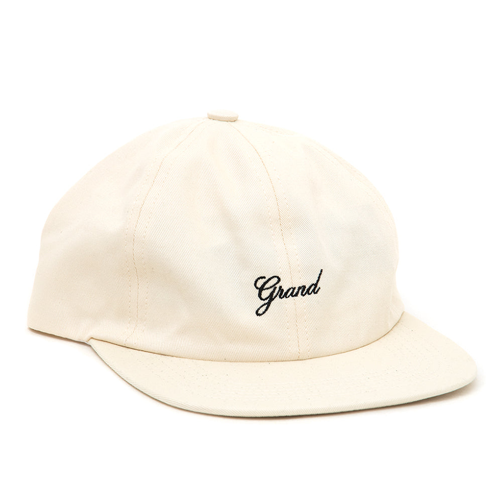 Script Strapback Cap (Cream)