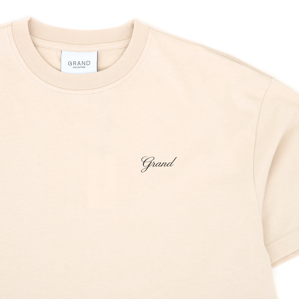 Script T-Shirt (Cream)