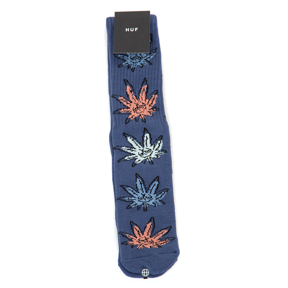 Outside The Lines Sock (Blue)