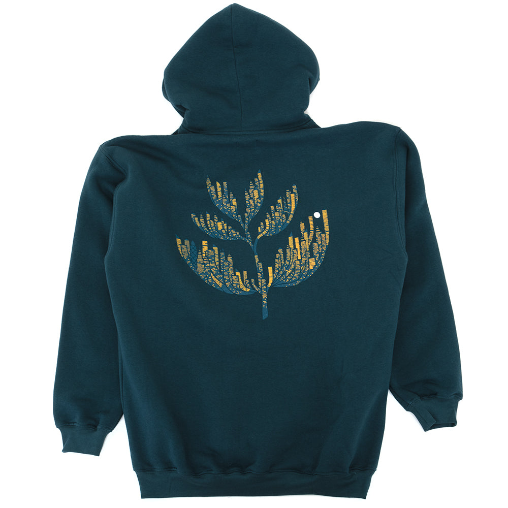 Downtown Hooded Sweatshirt (Petrol Blue)
