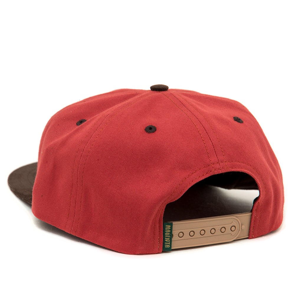 Quebec Snapback Hat (Brick)