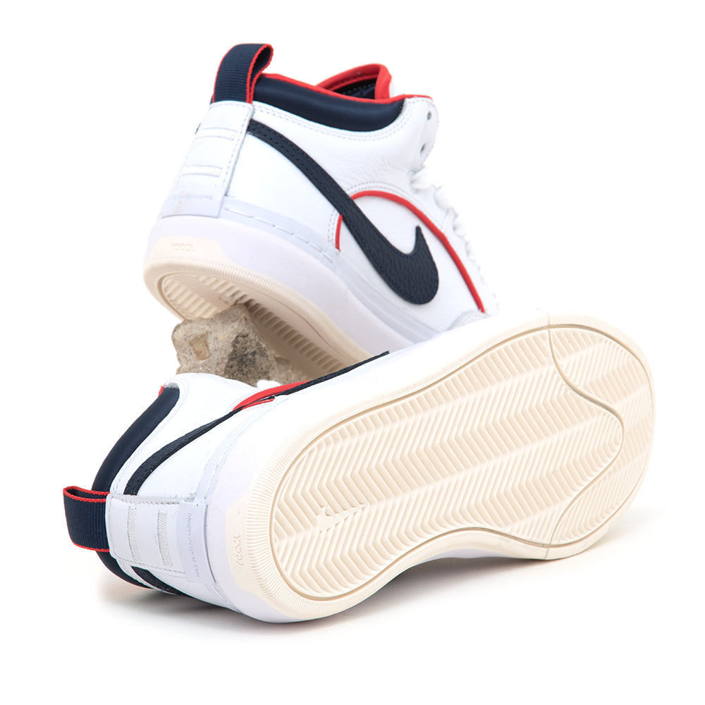 React Leo Premium (White / Midnight Navy)