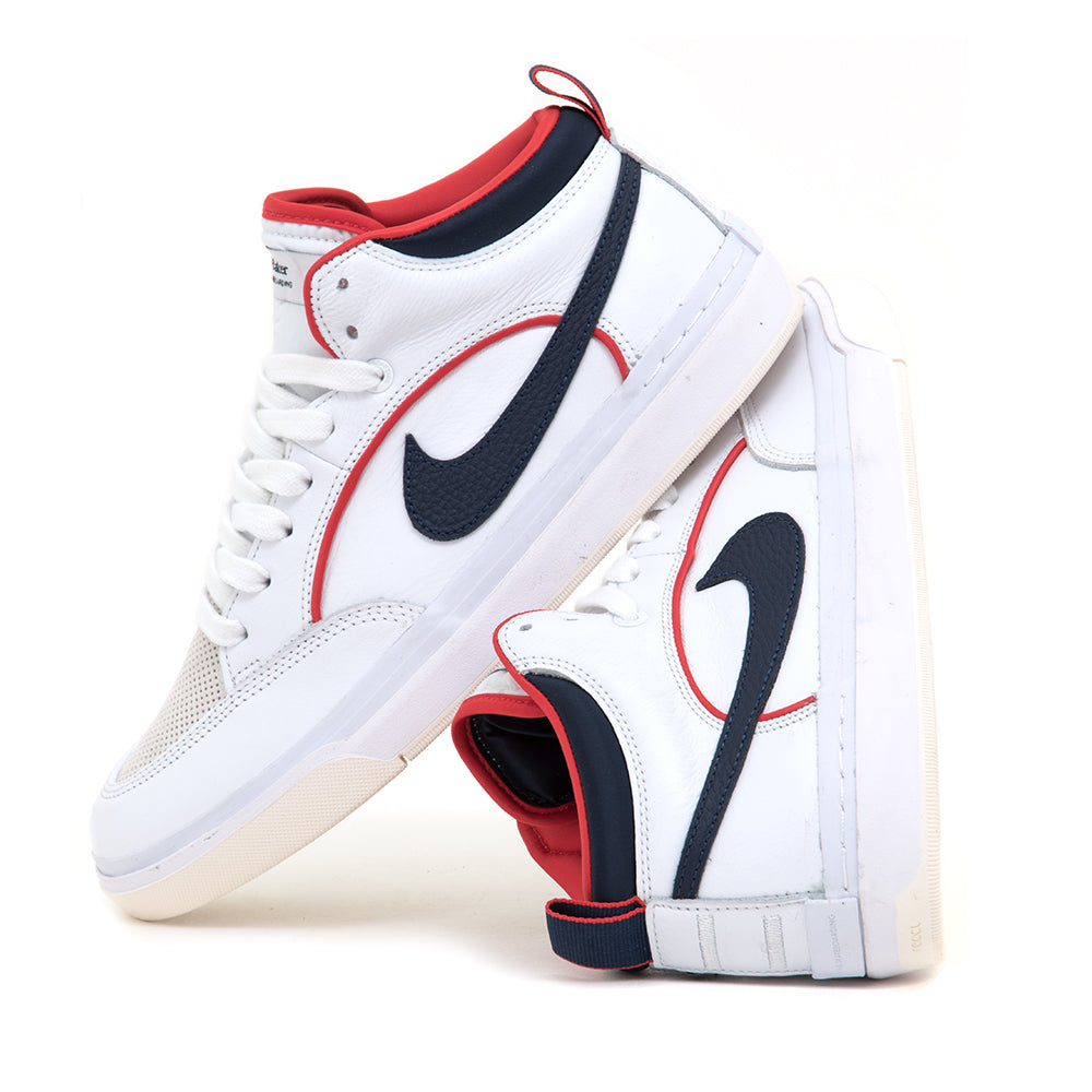 React Leo Premium (White / Midnight Navy)