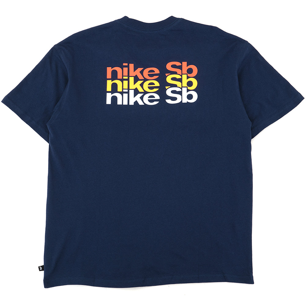 Repeat Skate T-Shirt (Midnight Navy)