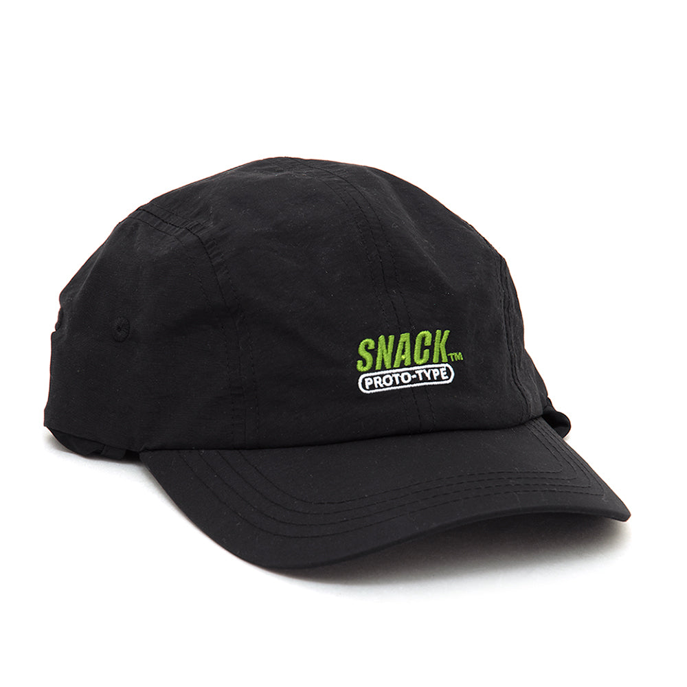 Back Off Neck Flap Hat (Black)