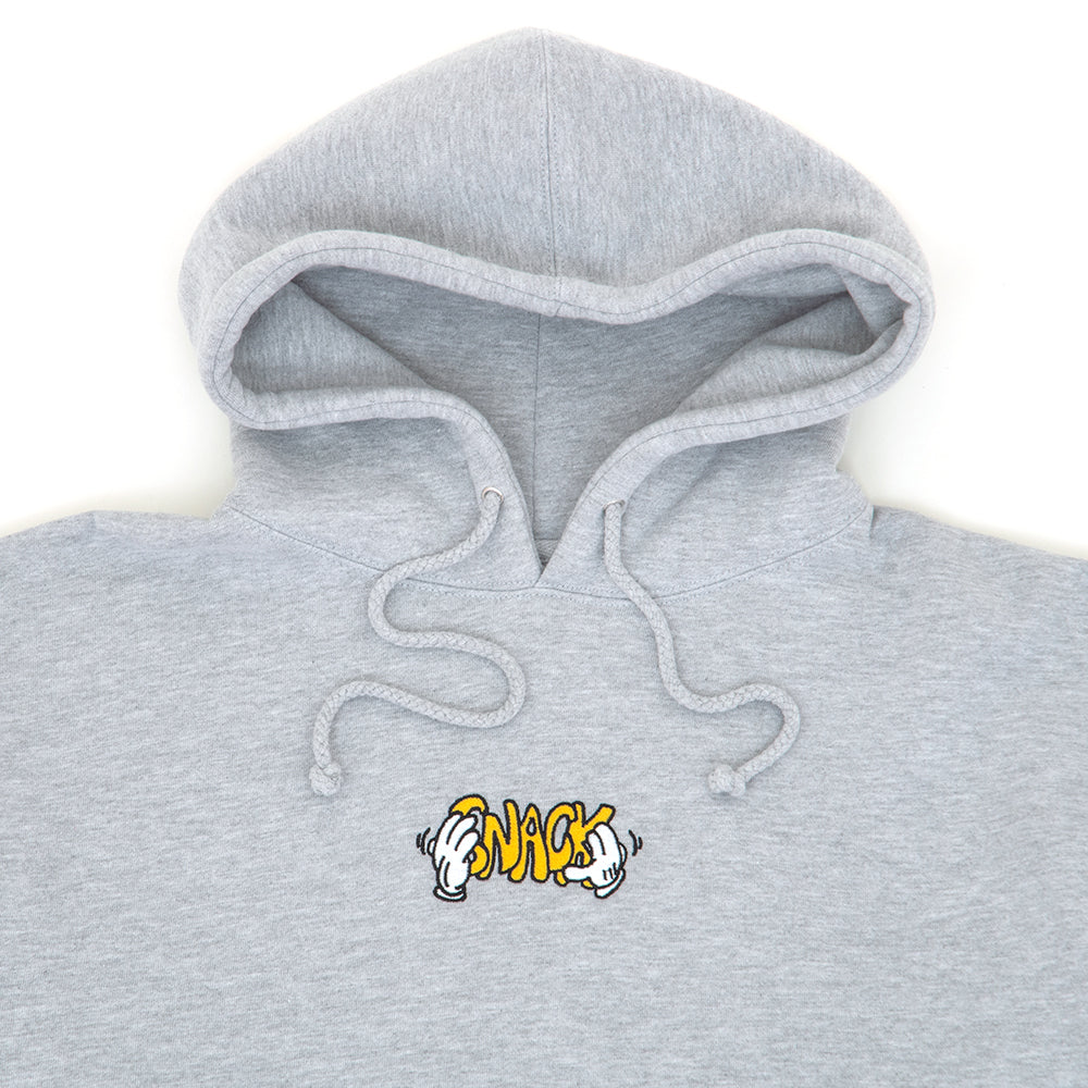 Good Hands Embroidered Hooded Sweatshirt (Grey)