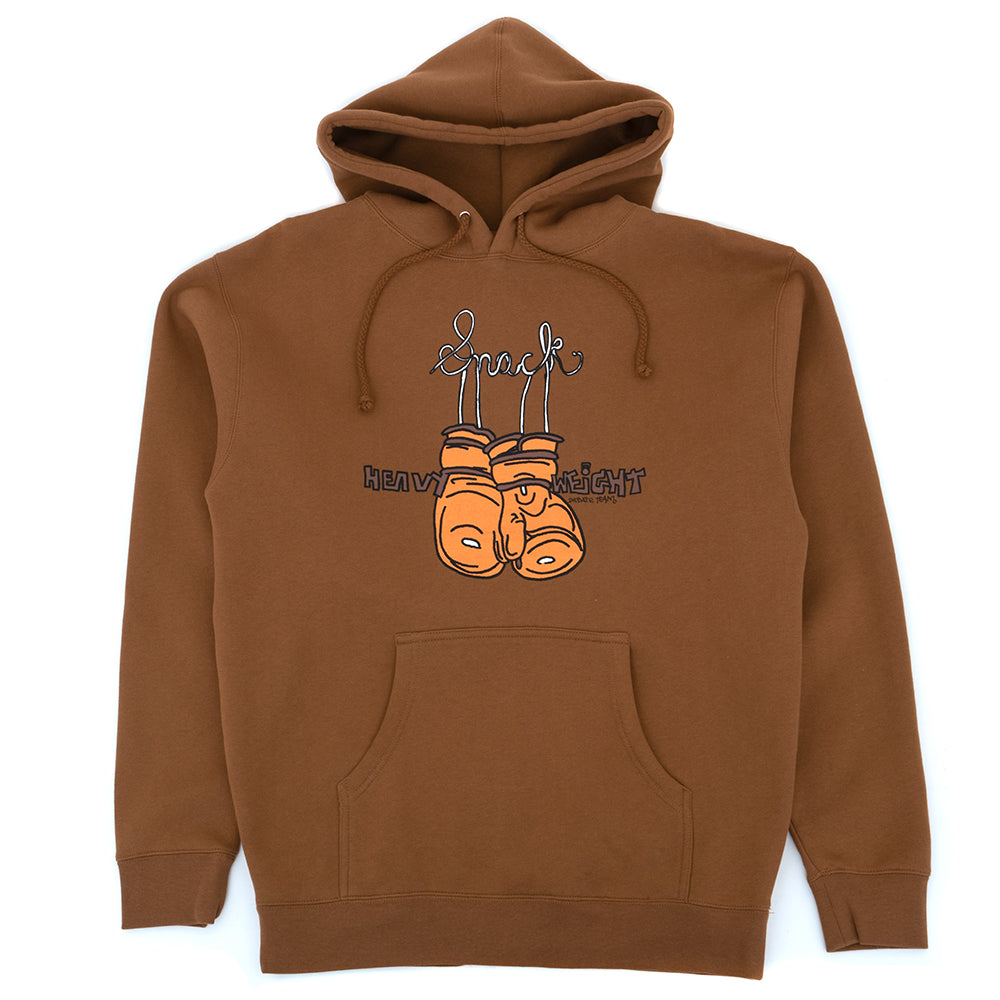 Heavyweight Hooded Sweatshirt (Tobacco)