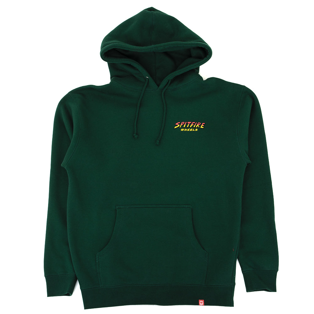 Hell Hounds II Pullover Hooded Sweatshirt (Dark Green)