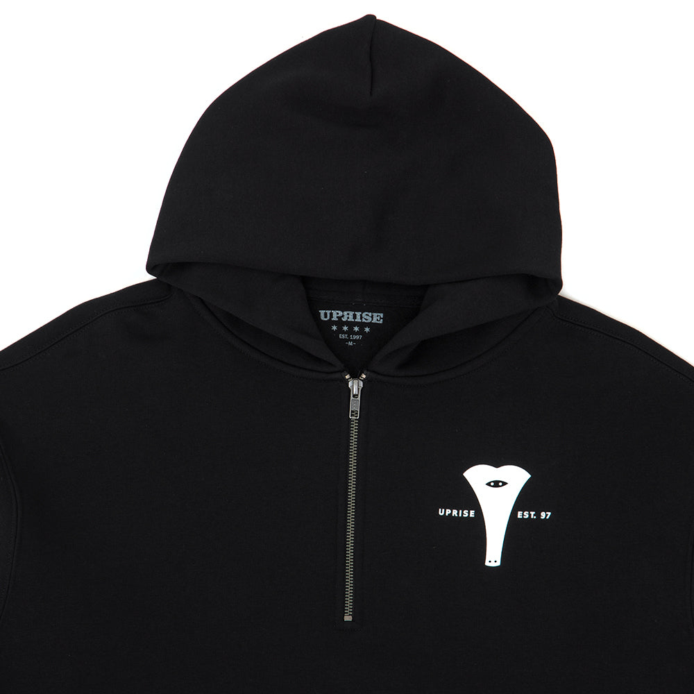 Picasso Icon Half Zip Hoody (Black)