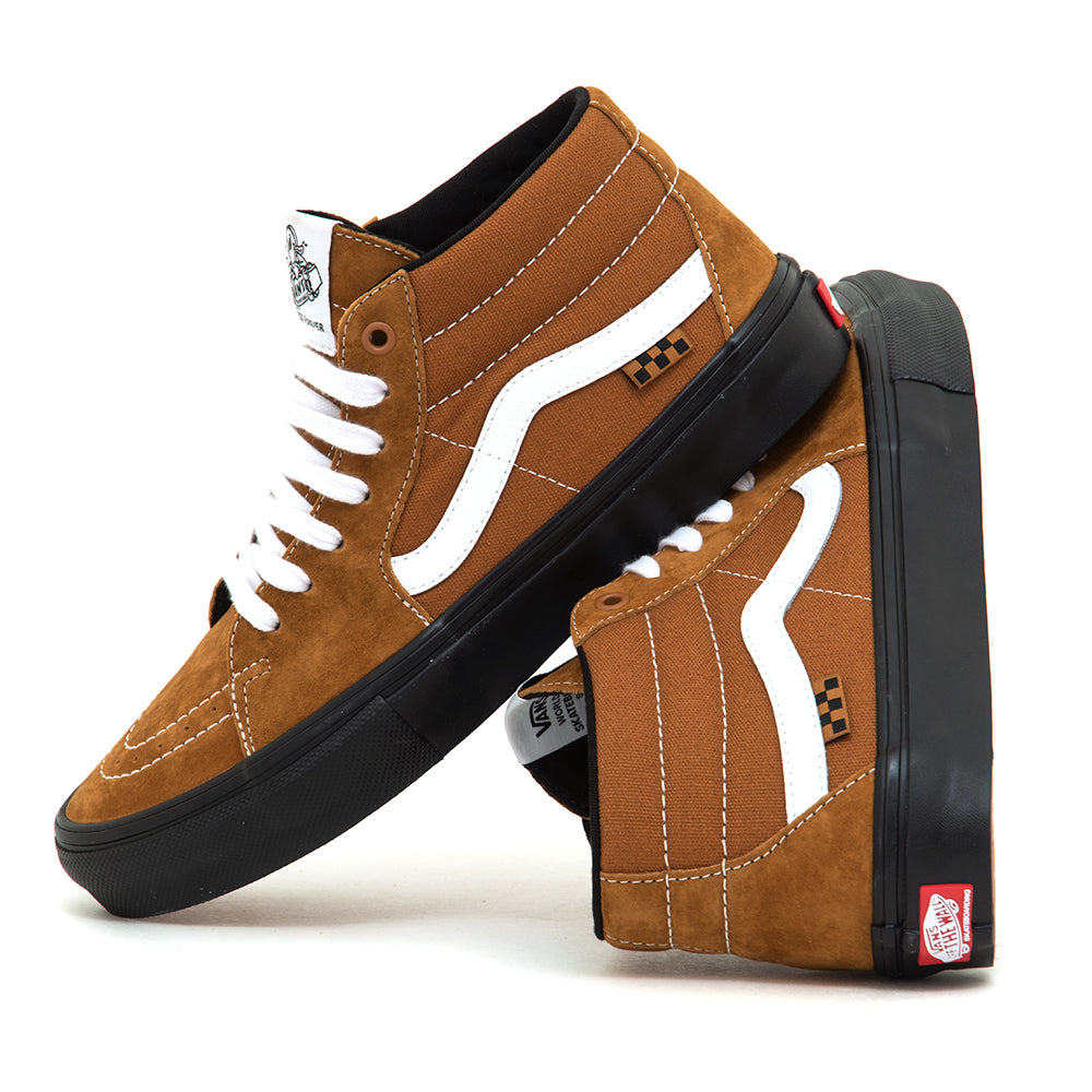 Skate Grosso Pig Suede (Brown / Black) VBU