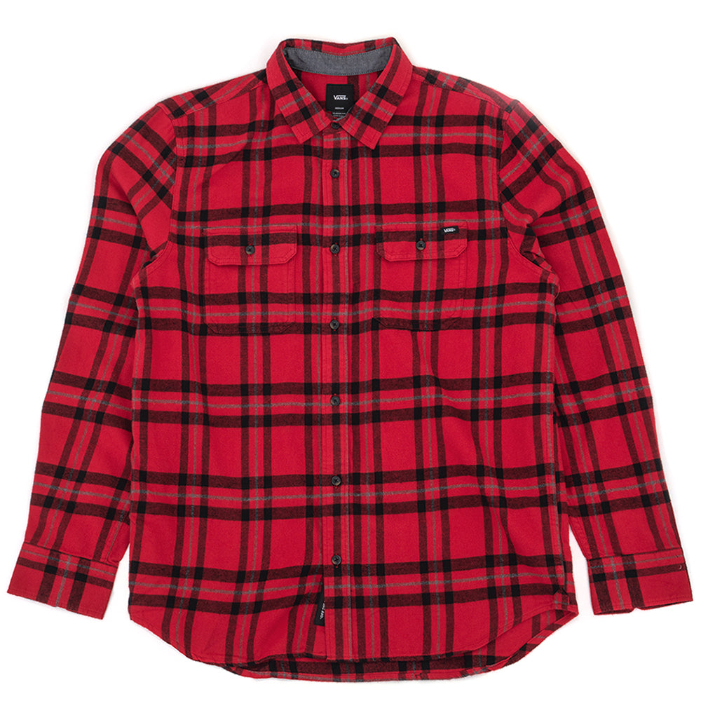 Westminister Button Down L/S Shirt (Chilli Pepper / Black) VBU