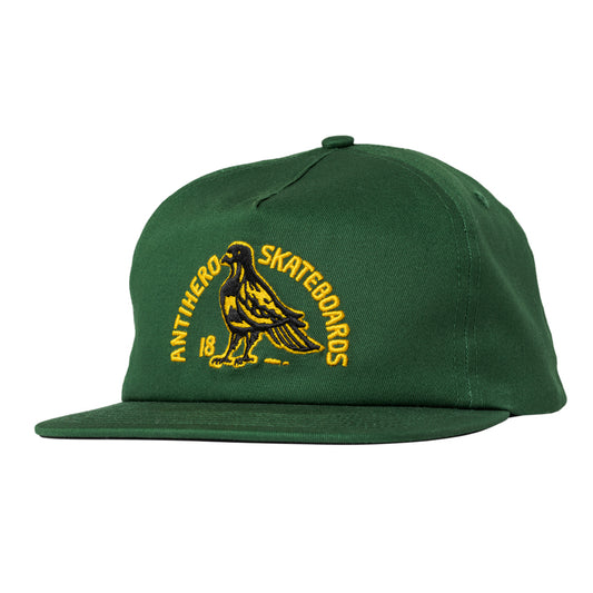 Clubhouse 5-Panel Snapback Hat (Green / Gold)