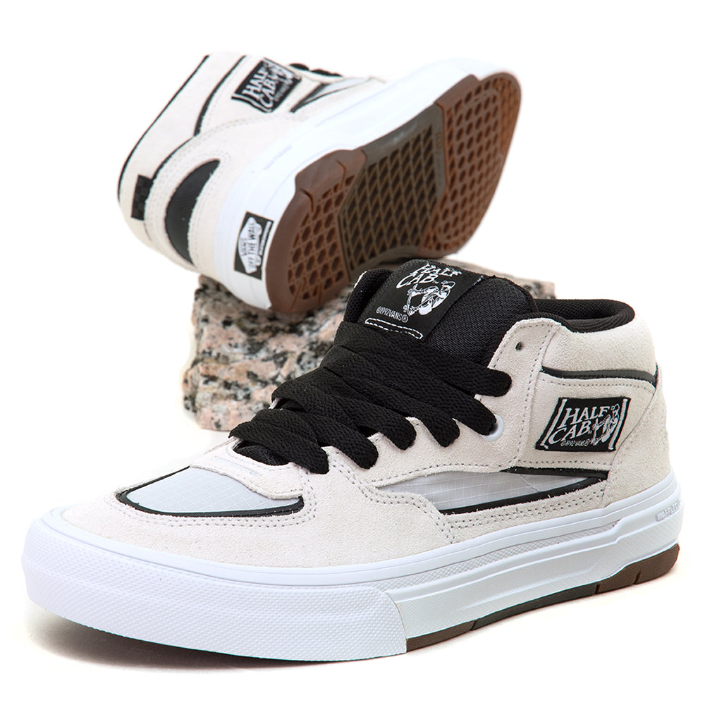 Skate Half Cab Wafflecup (White / Black) VBU