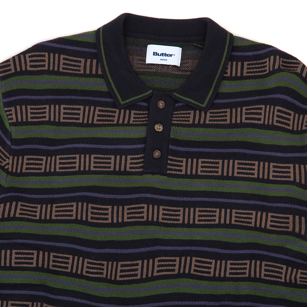 Windsor Knitted Sweatshirt (Navy Forest)