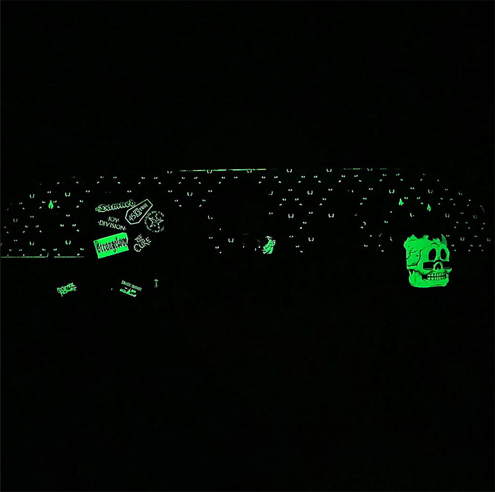 Glow In The Dark Goth Puppet Deck (8.875)