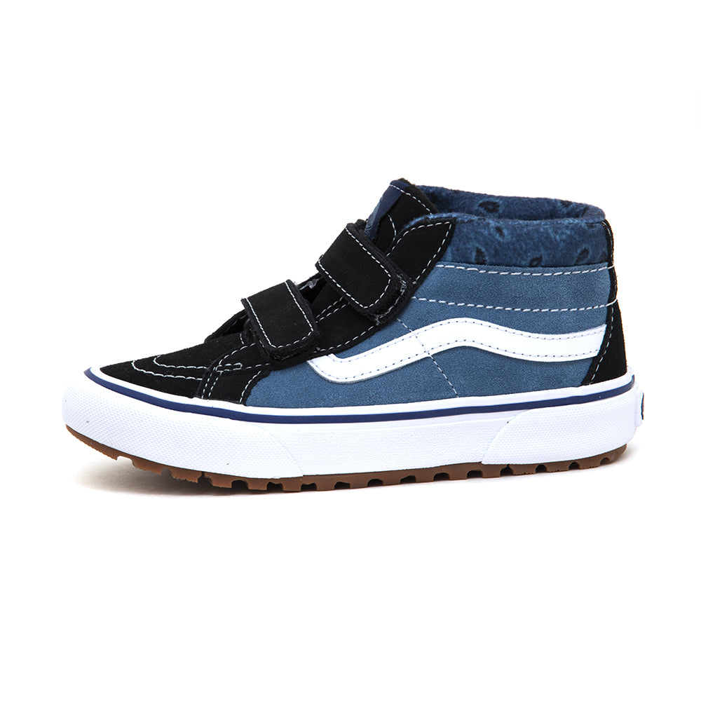 Youth Sk8-Mid Reissue (Paisley Black / Blue) VBU