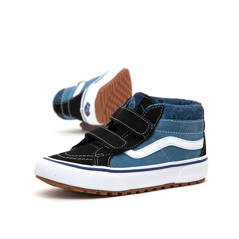 Youth Sk8-Mid Reissue (Paisley Black / Blue) VBU