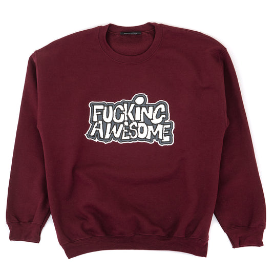 PBS Crewneck Sweater (Maroon) (S)
