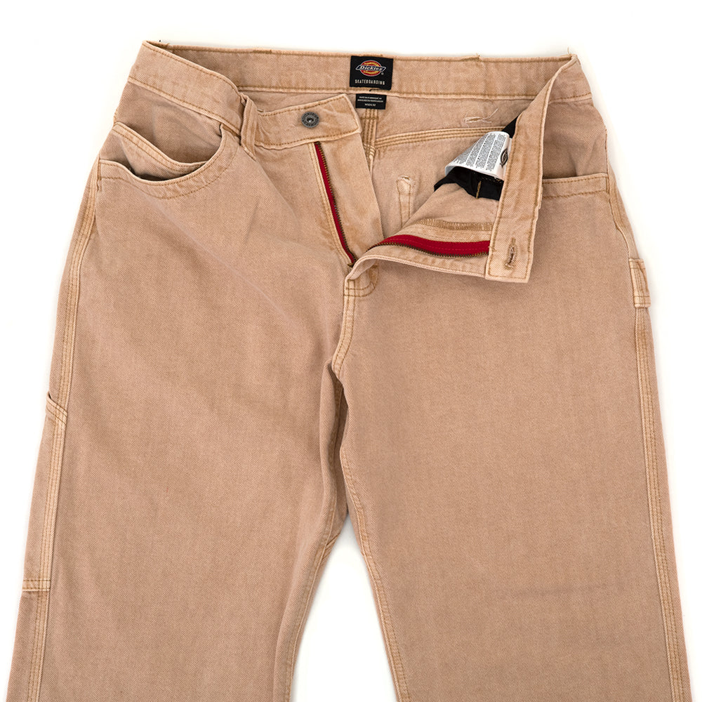 Skateboarding Relaxed Fit Utility Jeans (Khaki)