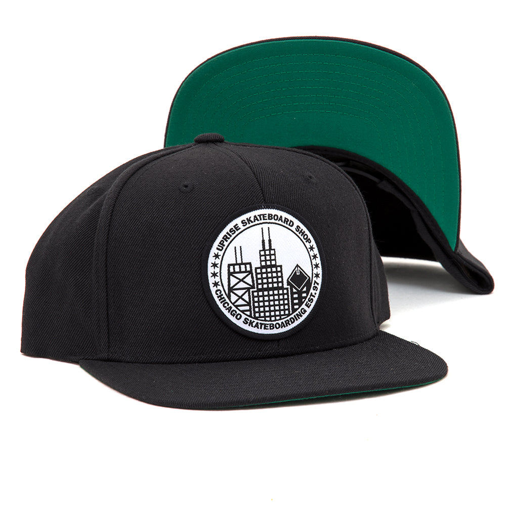 City Seal Snapback - Black