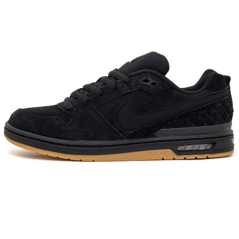 Zoom Air Paul Rodriguez Low (Black / Black - Gum) – Uprise Skateshop