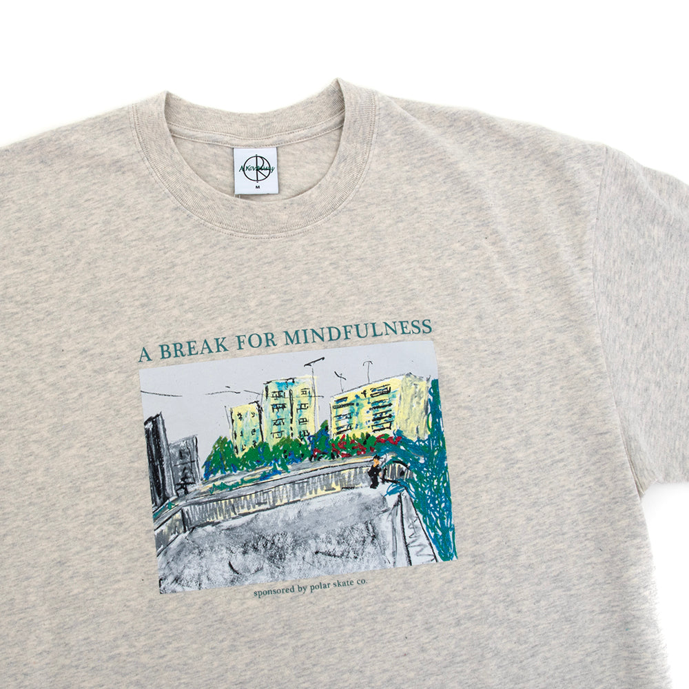 Mindfulness S/S T-Shirt (Ivory Grey)