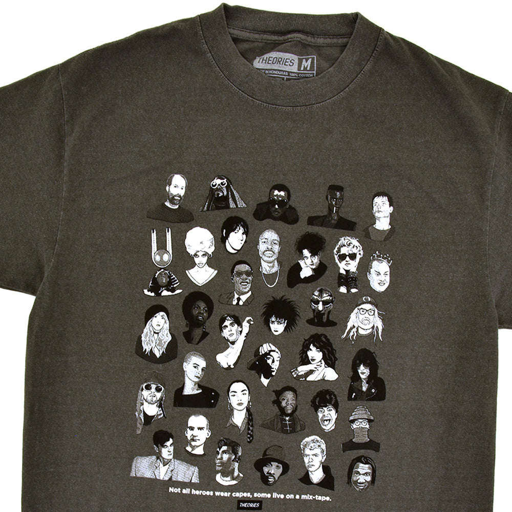 Mixtape S/S T-Shirt (Faded Black)