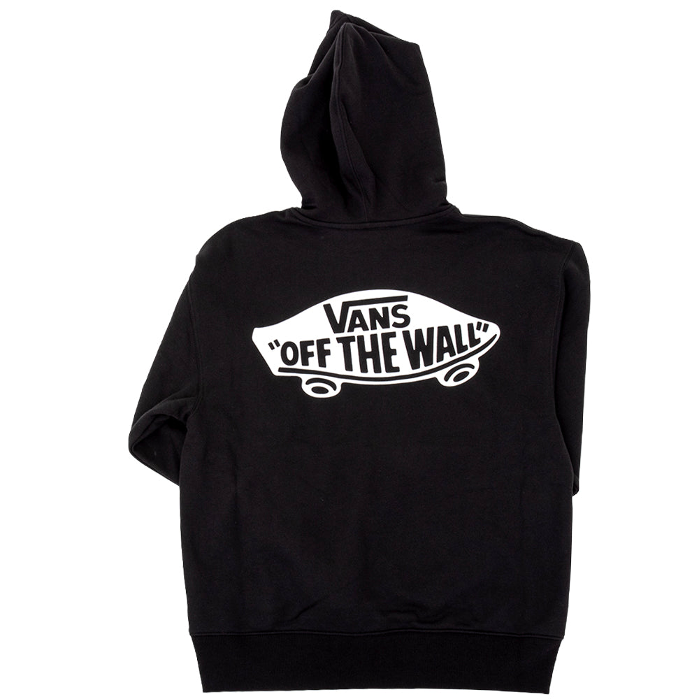 Double Standard Pullover Hooded Sweatshirt (Black / White)