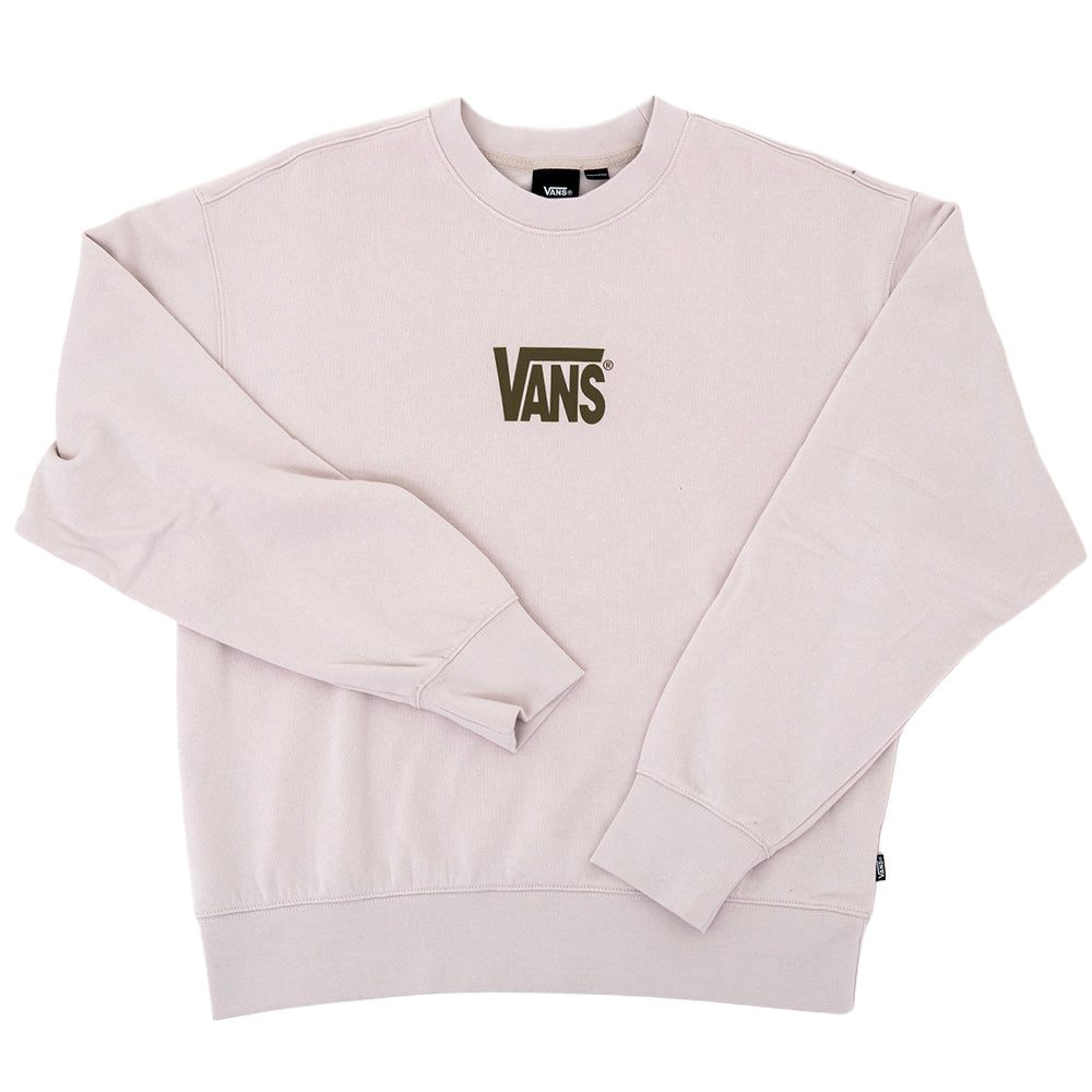 Stretch Logo Crewneck Sweatshirt (Oatmeal)