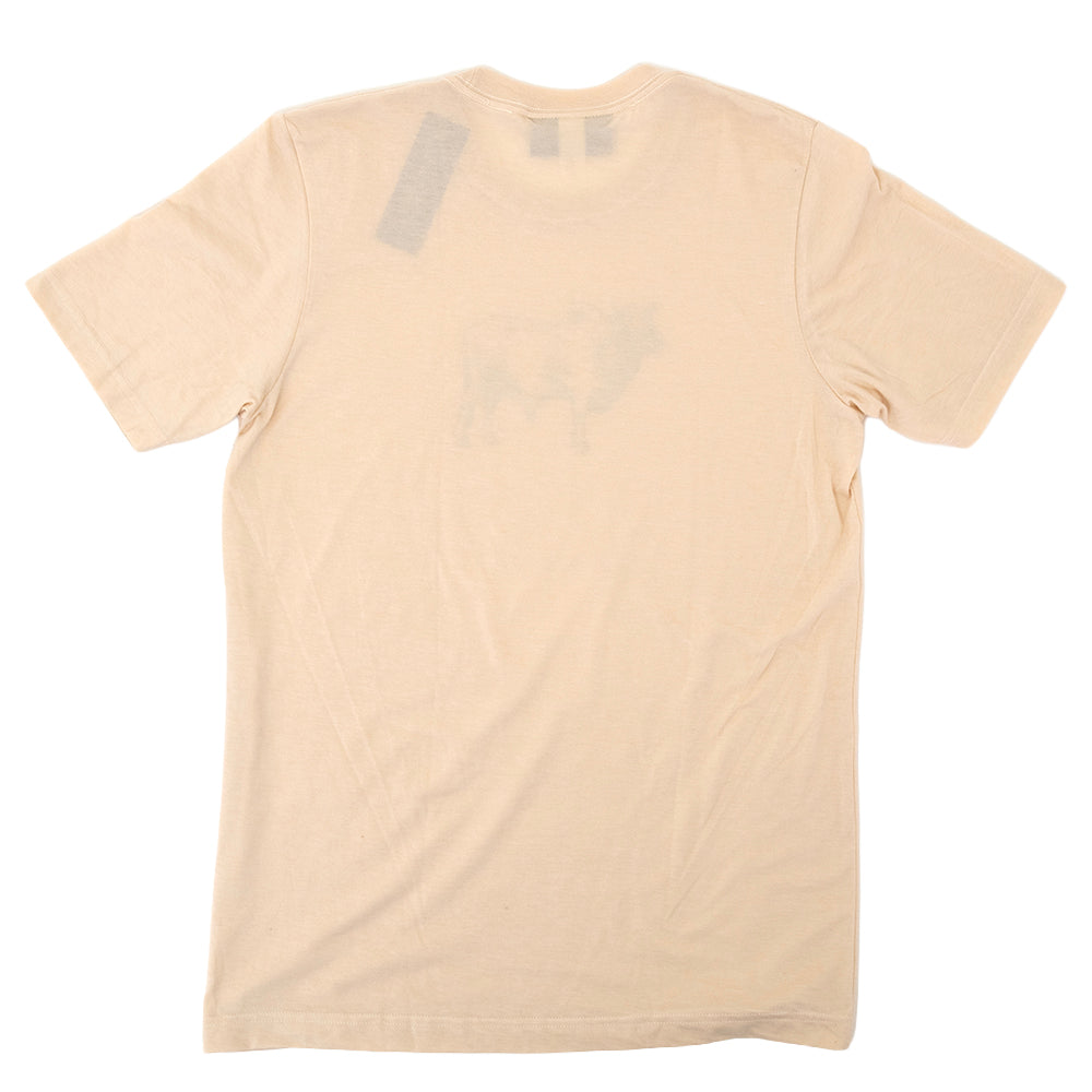 Cow S/S T-Shirt (Heather Cream)