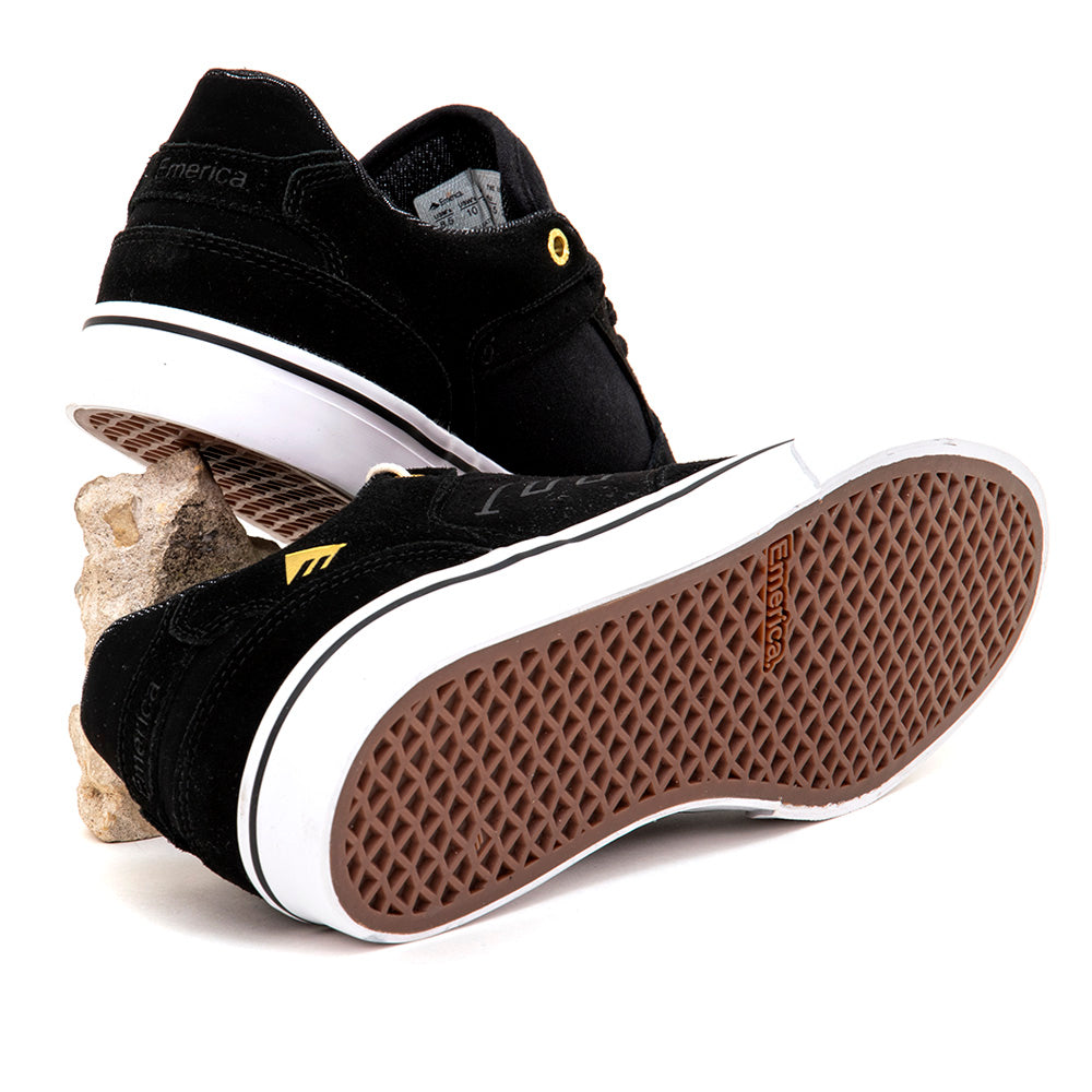 The Low Vulc (Black / Gold / White) (S)