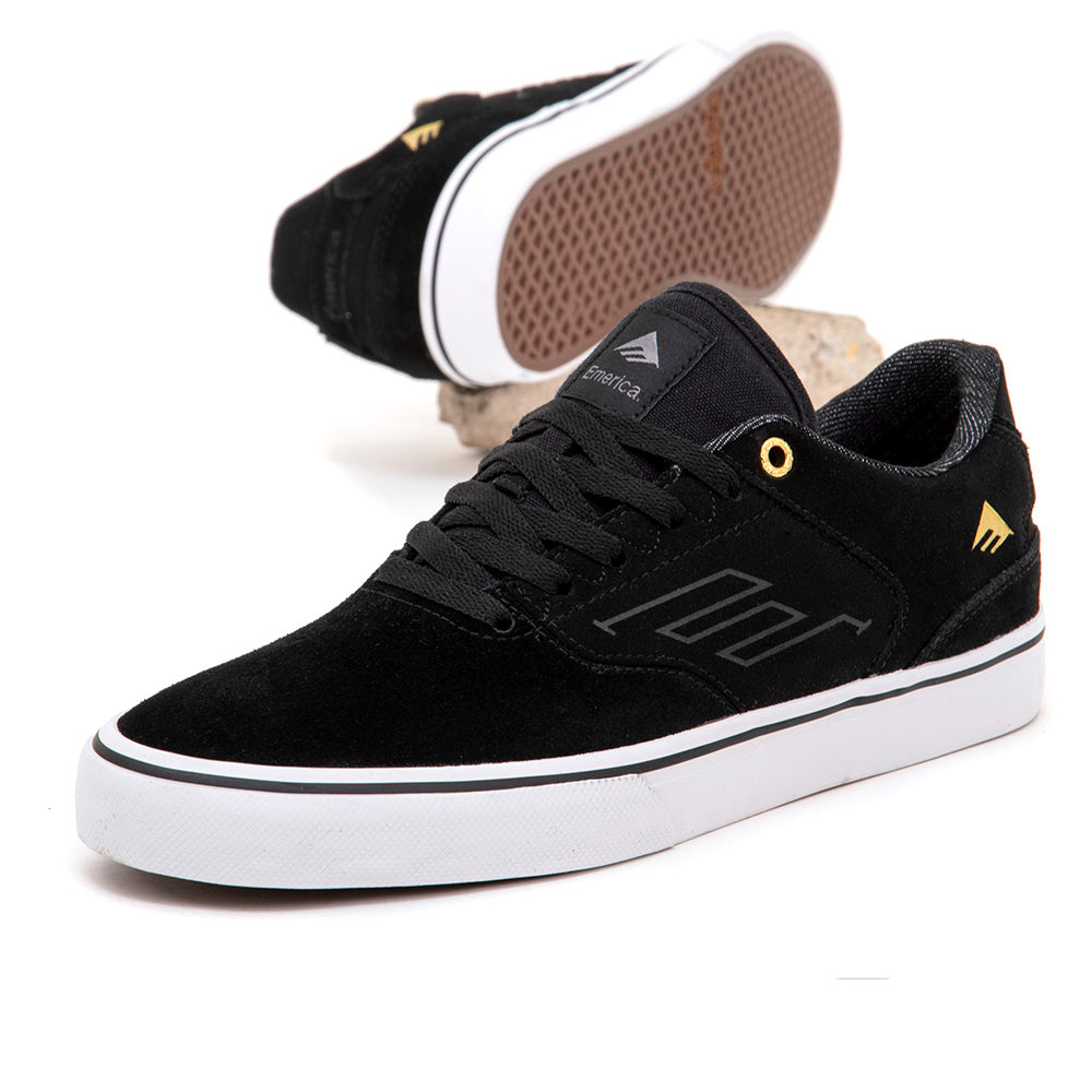 The Low Vulc (Black / Gold / White) (S)