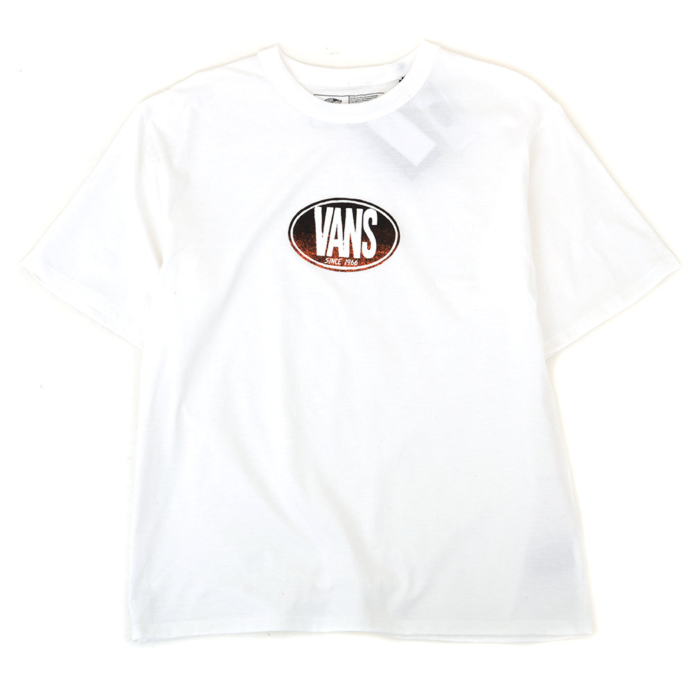Off The Wall Gradient Logo Loose T-shirt (White) VBU (S)