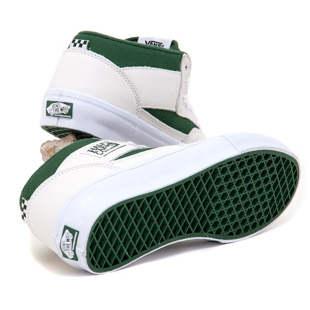 Skate Half Cab (White / Green) VBU