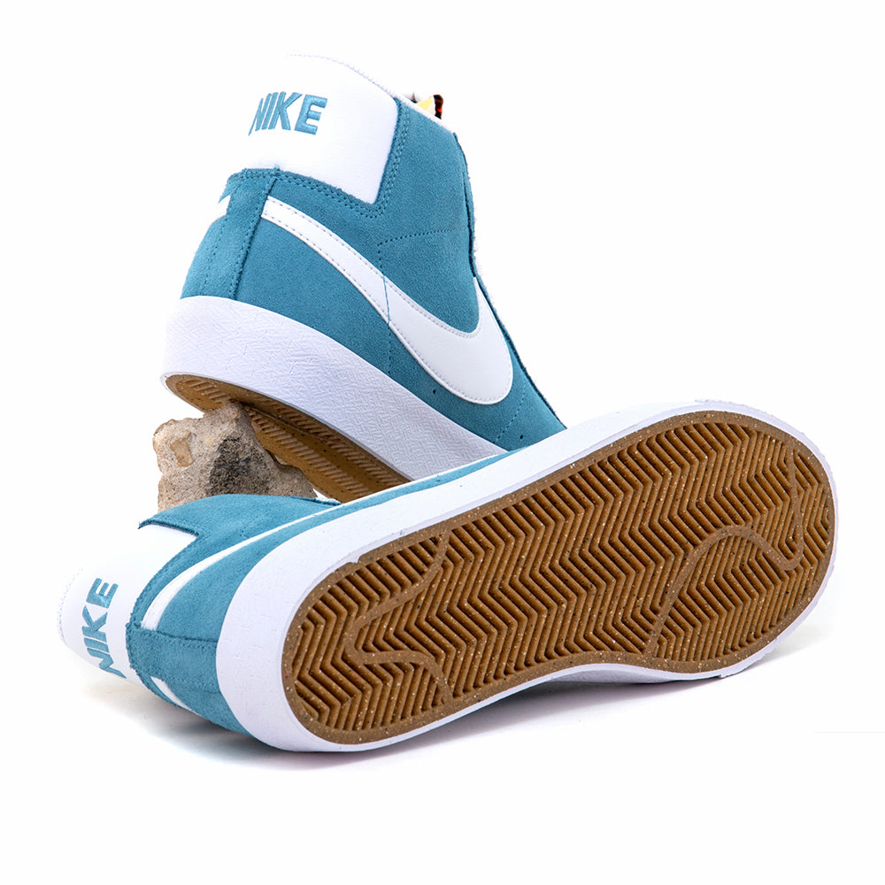 Zoom Blazer Mid (Cerulean / White)