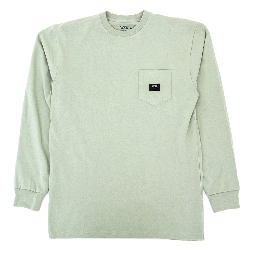 Woven Patch Pocket L/S T-Shirt (Desert Sage) VBU