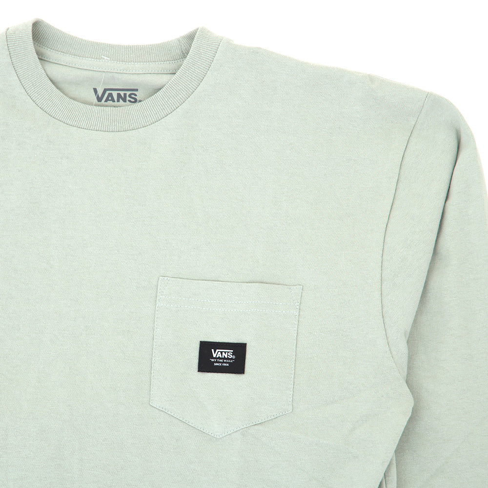 Woven Patch Pocket L/S T-Shirt (Desert Sage) VBU
