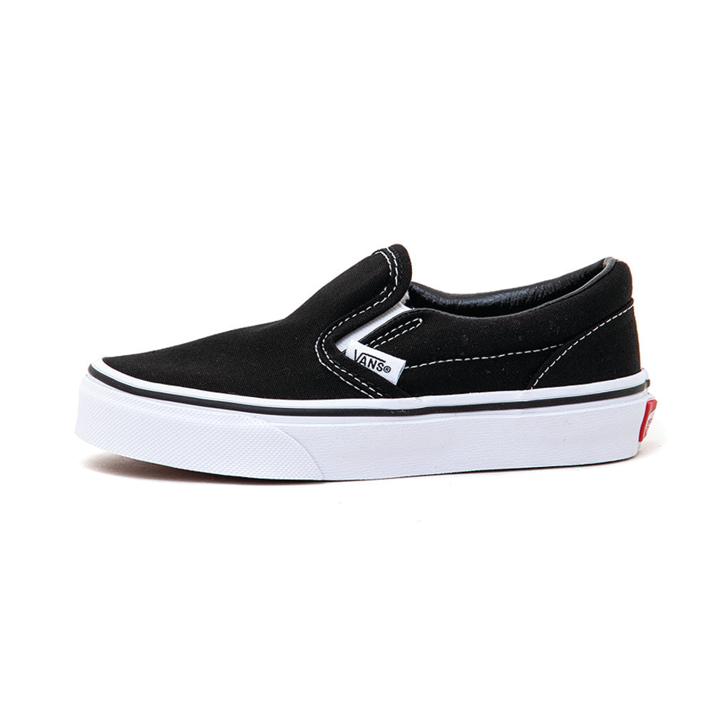 Kids Classic Slip-On (Black / True White) VBU