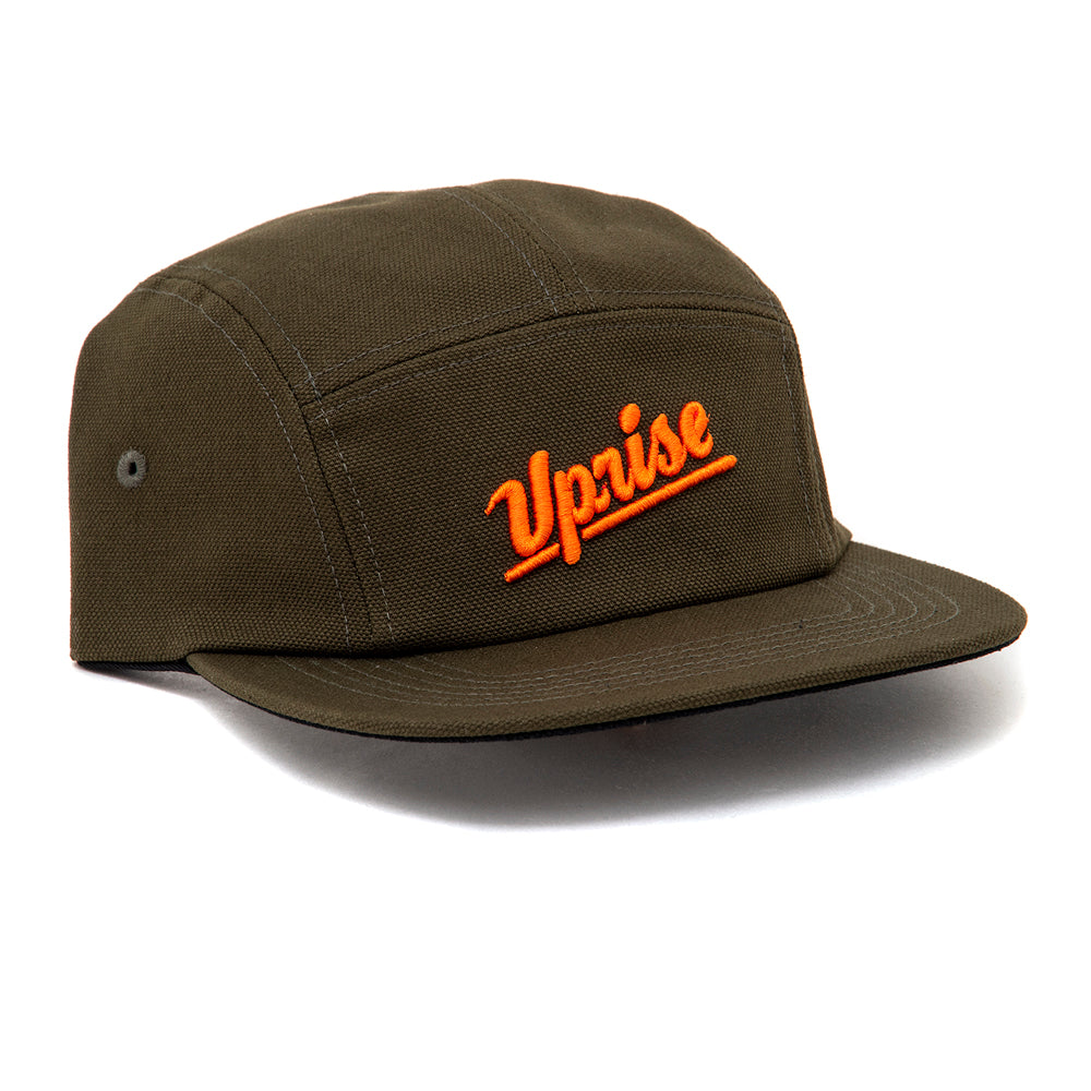 Jamieson 5-Panel (Dark Olive / Orange)