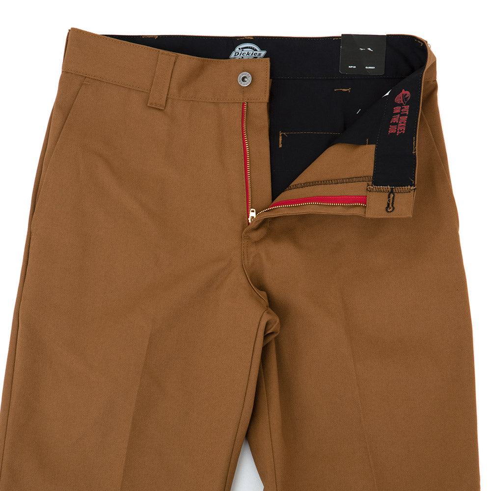 Skateboarding Regular Fit Twill Pants (Brown Duck)