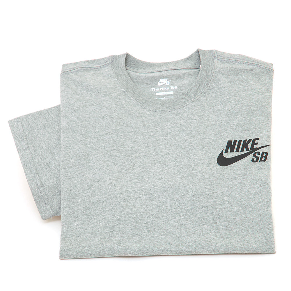 Logo Skate S/S T-Shirt (Dark Grey Heather / Black)